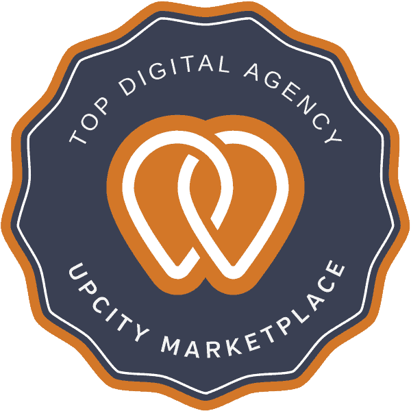 UpCity Top Digital Agency award badge