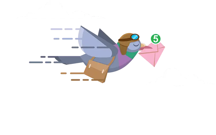 email marketing bird
